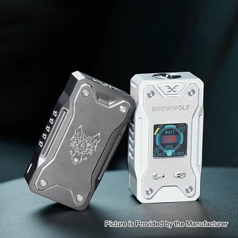 authentic snowwolf xfeng mod high class version 230w tc vw variable wattage box mod gun metal 10230w 2 x 18650 thumb - 【海外】「Desire RAGE 155W Squonk Box Mod」「Laisimo Spring E3-3 200w Mod」「Vapefly Galaxies MTL RTA」「Retroflag NESPi Protective Case」