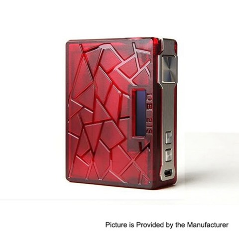 authentic tesla db 219w tc vw variable wattage box mod red pei 2 x 18650 thumb - 【海外】「Aspire Feedlink Squonk Box Mod + Revvo Boost Tank Kit」「Aspire Breeze 2 AIO 1000mAhスターターキット」「USV ACR 240W」ほか