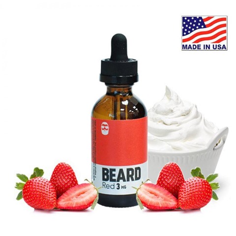 03150452 5aa97d8ed54a9 thumb - 【リキッド】Beard Vape Co.より「BEARD Red」（ビアードレッド）リキッドレビュー。MADE IN USAでアメリカなクリーム＆ストロベリーでハッピーVAPEライフ。