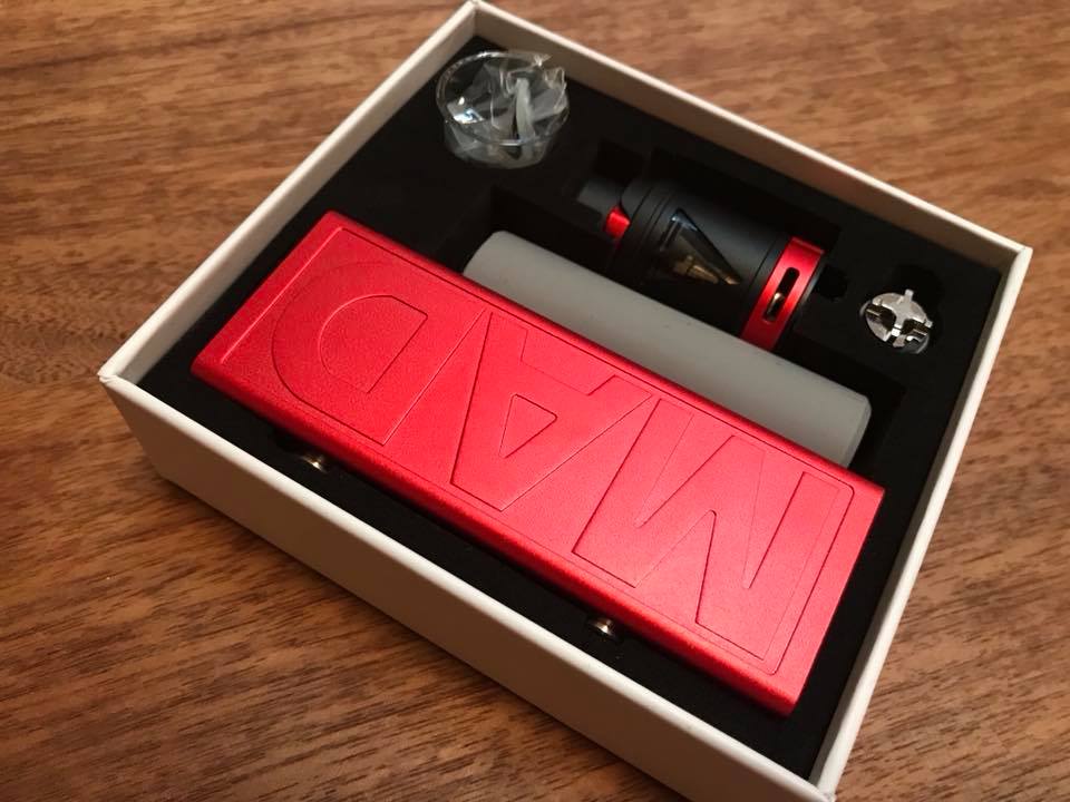 レビュー Mad Mod Kit By Desire Design Modもイケてるスターター デザインおしゃれ 味濃厚 Vape 電子たばこ Vapejp