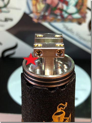 IMG 0413 thumb 1 - 【レビュー】SERISVAPE CAVALRY KIT（セリスベイプ キャバリー キット）レビュー～厨ニ系刀傷MOD、重厚無骨なのは良いんだけどさ(&Phi;д&Phi;)編～【スターターキット・メカニカル】