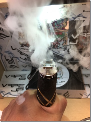 IMG 0429 thumb 1 - 【レビュー】SERISVAPE CAVALRY KIT（セリスベイプ キャバリー キット）レビュー～厨ニ系刀傷MOD、重厚無骨なのは良いんだけどさ(&Phi;д&Phi;)編～【スターターキット・メカニカル】