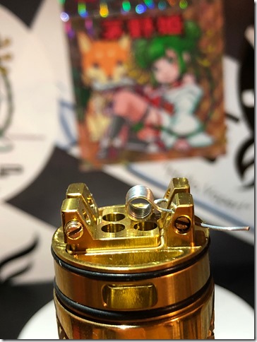 IMG 0493 thumb - 【レビュー】TIGERTEK GENJI RDA （タイガーテック ゲンジ）レビュー～漢は黙ってボトムエア！！これはウマい編～【RDA/ドリッパー】