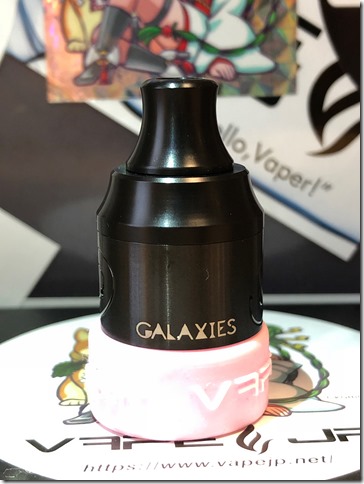 IMG 0537 thumb - 【レビュー】VAPEfly GALAXIES MTL RDA 『HORICK TV Japan Limited Edition』（ベイプフライ ギャラクシーズ MTL RDA 『ホリックTV ジャパン リミテッド エディション』）レビュー～ホリックTVのこーへいさんが惚れ込んだ珠玉のRDA～