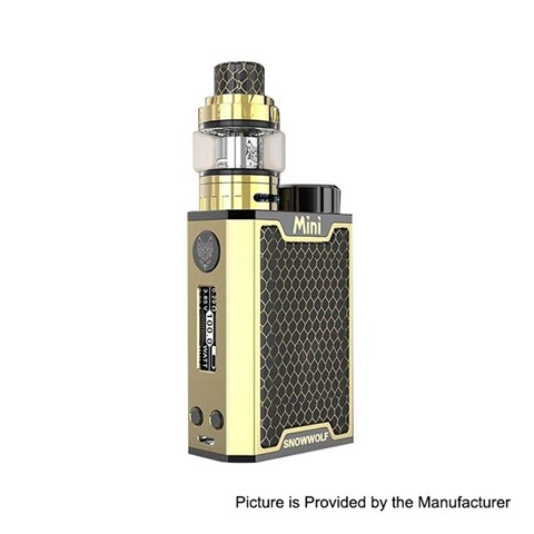 authentic sigelei snowwolf mini 100w tc vw variable wattage box mod tank kit black zinc alloy 1 x 21700 1 thumb - 【海外】「MFT Dark Flow Squonk Mechanical Box Mod + RDA Kit」「Sigelei Snowwolf Mini 100W TC VW Variable Wattage Box Mod + Tank Kit」「asMODus Nefarius TF-BF RDTA」