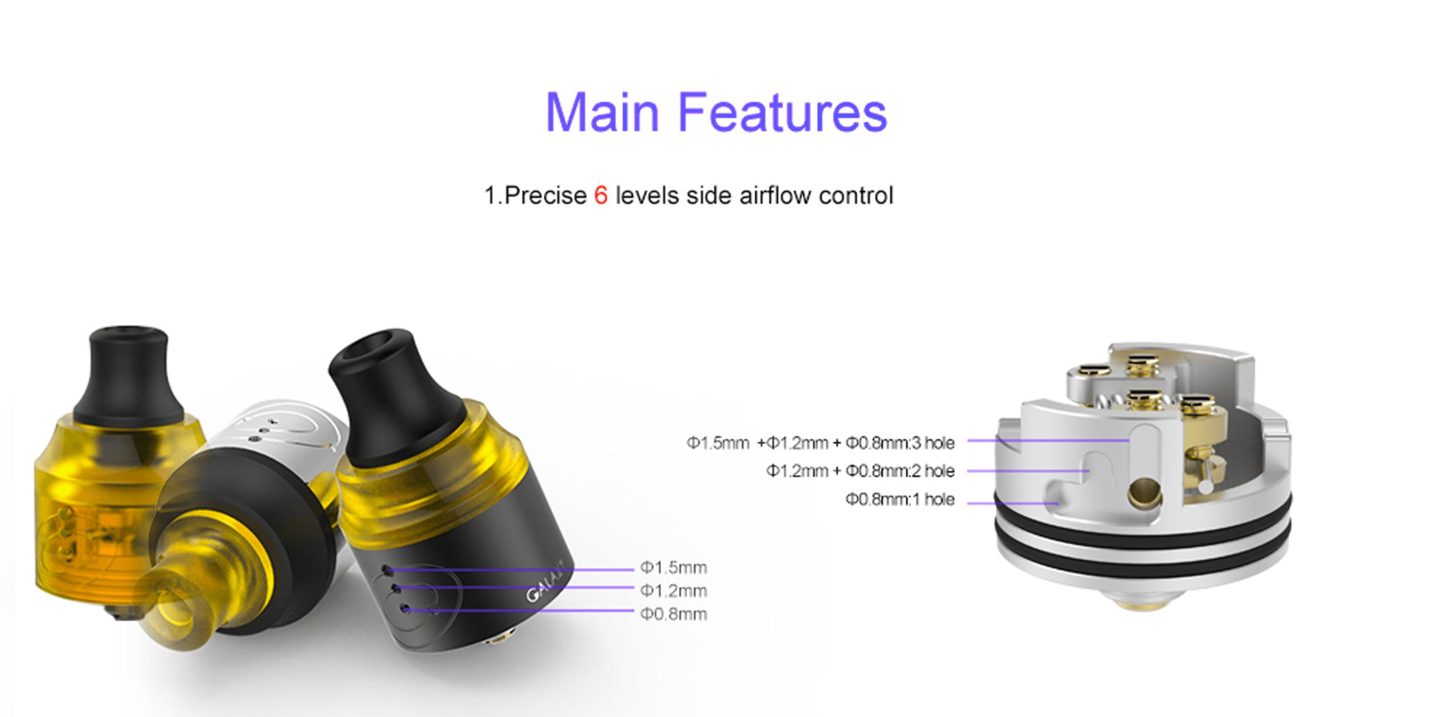 vajp9 - 【レビュー】ホリックTVコラボRDAｷﾀ!! Vapefly「Galaxies MTL RDA ホリックTVこーへいモデル(ギャラクシーズ MTL RDA)」かっこよすぎの美味しすぎで死角なしヤバイこれ