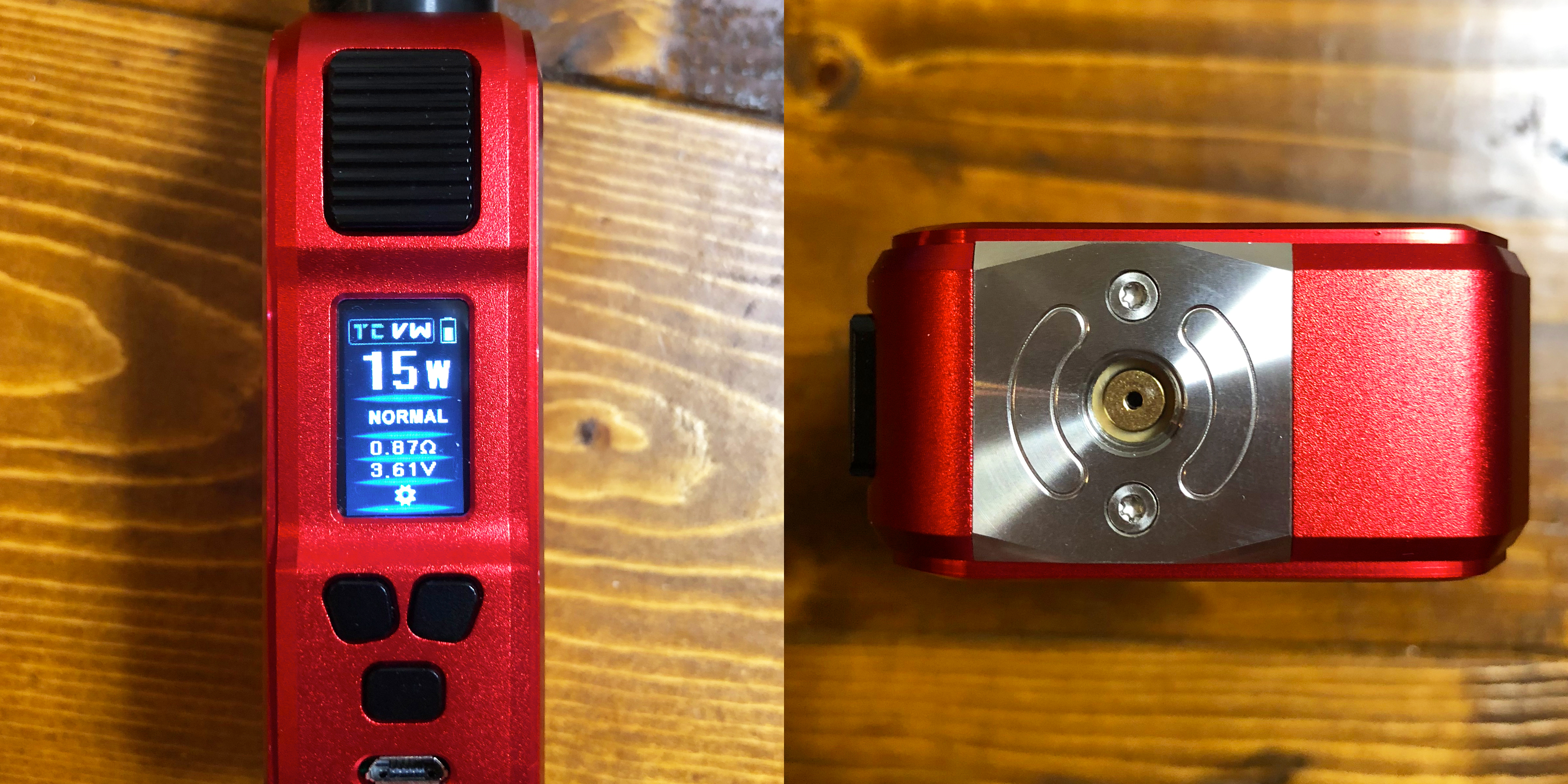 vjp10 - 【レビュー】機能&amp;デザインともに大満足なテクスコ Hcigar Aurora 80W 21700 Squonk MOD(エイチシガー オーロラモッド)はテクニカル勢マストバイなアイテム