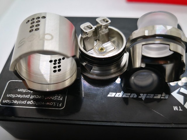 IMG 20180710 172310 - 【レビュー】Digiflavor Drop Solo RDA（デジフレーバードロップソロRDA）。片側ベロデッキで使いやすいシングルドリッパー！！Designed by TVC