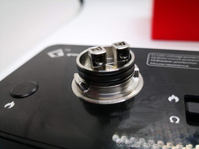 IMG 20180710 172330 - 【レビュー】Digiflavor Drop Solo RDA（デジフレーバードロップソロRDA）。片側ベロデッキで使いやすいシングルドリッパー！！Designed by TVC