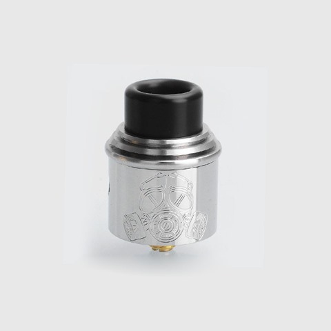 armageddon mfg apocalypse gen 2 rda rebuildable dripping atomizer silver stainless steel 24mm diameter thumb - 【海外】「GAS Mods Nixon S RDA」「Hcigar AKSO POD KIT」「Kangertech AITE RDTA」「Hellvape Drop Dead RDA」