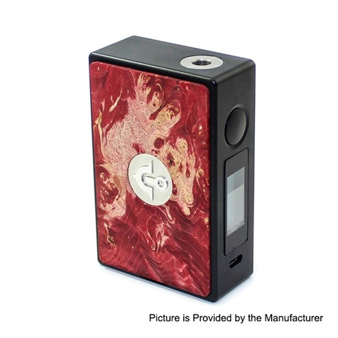 authentic asmodus eos 180w touch screen tc vw variable wattage box mod red aluminum stabilized wood 5200w 2 x 18650 thumb - 【海外】「Asmodus EOS 180W」「Asmodus Helve V1.5」「Uxinuo Mzster Roshizoo 200W TC VW APV Box Mod」