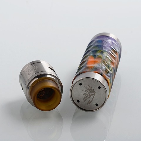 authentic da one splash hybrid mechanical tube mod gaze rda kit purple orange 1 x 18650 24mm diameter thumb - 【海外】「Vapor Storm ECO Mechanical Box Mod Kit」「Wismec Luxotic MF Box Squonk Mod w/o Screen + Guillotine V2 RDA Kit」「Vaptio Fusion 50W 1500mAh」