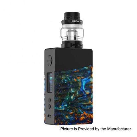 authentic geekvape nova 200w tc vw variable wattage box mod kit black flare resin 2 x 18650 thumb - 【海外】「Eleaf Saurobox 220W」「Vandy Vape Pyro V2 RDTA」「Geekvape Creed RTA」「Asmodus Luna 80W Squonk Box Mod」