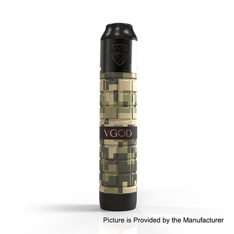 authentic vgod pro mech 2 hybrid mechanical mod elite rda kit desert camo delrin copper stainless steel 1 x 18650 thumb - 【海外】「Asmodus EOS 180W」「Asmodus Helve V1.5」「Uxinuo Mzster Roshizoo 200W TC VW APV Box Mod」