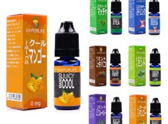 vaporlife e juice  1 thumb 1 343x254 - 【レビュー】VAPORLIFE 「キューバミントタバコ」「スウィートマッチャ」「リフレッシュエネルギードリンク」リキッドレビュー。【Everzonオリジナルリキッド】