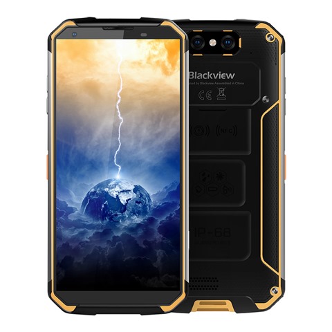 Blackview BV9500 5 7 Inch 4GB 64GB Smartphone Yellow 696166 thumb - 【海外】「Eleaf iWu 15W 700mAh Pod System Starter Kit」「Geekvape Creed RTA」「Huawei Honor Magicbookラップトップ」「中華SSD」など