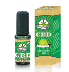 CBD300MG15MLCHERRY MINT43453 thumb - 【レビュー】「CANNAPRESSO CBD E-LIQUID」チェリーミント/マンゴー味レビュー。リラックスできるCBD成分含有リキッド高濃度500mg【CBD/VAPE/リキッド】