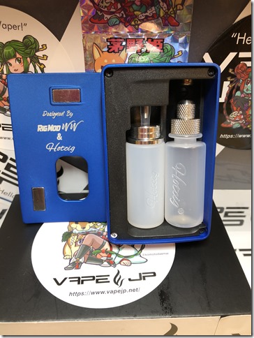 IMG 0705 thumb 1 - 【レビュー】Hotcig RSQ Squonker MOD（ホットシグ RSQ スコンカー MOD）レビュー～サイズ感はメカスコ！？極小テクスコは買うしかないんじゃない(&Phi;д&Phi;)？編～【Squonker MOD】