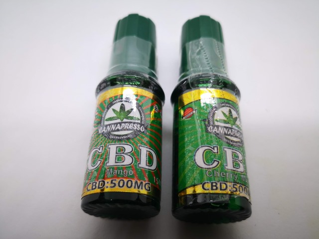 IMG 20180801 191750 thumb - 【レビュー】「CANNAPRESSO CBD E-LIQUID」チェリーミント/マンゴー味レビュー。リラックスできるCBD成分含有リキッド高濃度500mg【CBD/VAPE/リキッド】