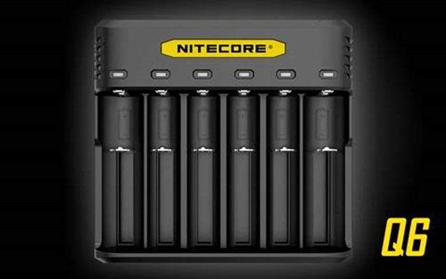 CHG NITE Q6 2T thumb - 【レビュー】Nitecore Q6 Battery Charger（ナイトコアキューシックス）レビュー。6スロットで充電が多い日も安全すぎて困るノン。一家に一台お守りのような守護神リチウムバッテリーチャージャー！