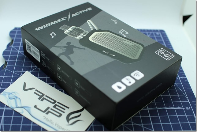 IMG 3670 thumb - 【レビュー】アクティブに踊りだしくなるアウトドア向けVAPE。WISMEC ACTIVE(ウィズメック アクティブ) with Amor NS Plus【スターターキット】