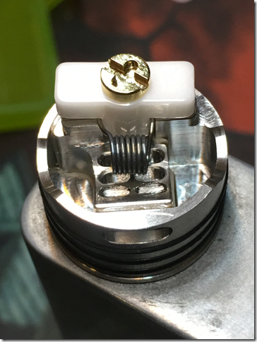 Photo 8 thumb 1 - 【レビュー】blitz Hermetic RDA（ブリッツ ハーメチック）レビュー～このエアフローに810は無くない？いや&hellip;これでよかったのかも(&Phi;д&Phi;)編～