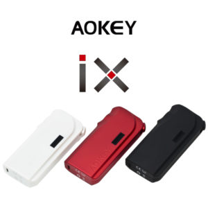 aokey 1 300x300 - 【レビュー】IQOS互換機「AOKEY IX」(アオキーアイエックス）レビュー。スリムなデザインの加熱式タバコ【ヴェポライザー/アイコス互換機】