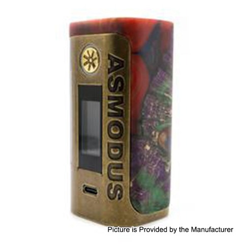 authentic asmodus lustro 200w touch screen tc vw variable wattage box mod kodama edition red 5200w 2 x 18650 thumb - 【海外】「OBS Cube 80W 3000mAh」「Asmodus Lustro 200Wタッチ液晶」「AFK STUDIO EASY ONE EDA RDA」「Geekvape Alphaサブオームクリアロ」