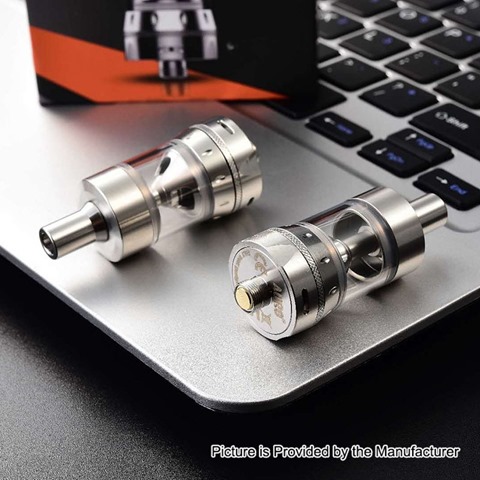 authentic auro salt mtl tank clearomizer silver 18 ohm 15 ohm 2ml 22mm diameter thumb - 【海外】「Vaporesso Drizzle Fit 40W 1400mAh」「Auro Salt MTL Tank」「Asmodus Vice RDA」