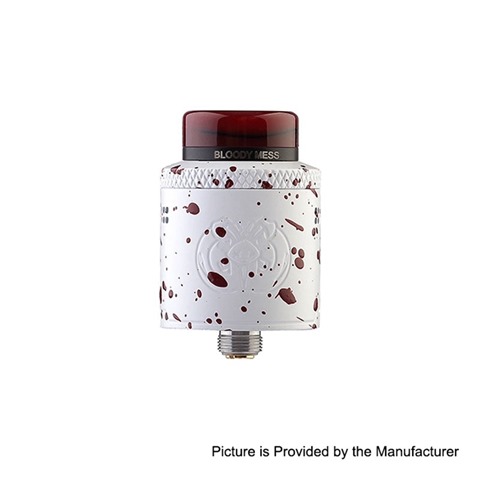 authentic hellvape drop dead rda rebuildable dripping atomizer w bf pin bloody mess stainless steel 24mm diameter thumb - 【海外】「Joyetech CUBIS Maxクリアロ」「Steam Crave Titan」「Steam Crave Glaz RTA」「Arctic Dolphin ELUX 30W」