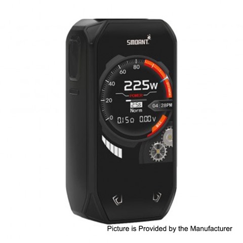 authentic smoant naboo 225w tc vw variable wattage box mod black 1225w 2 x 18650 thumb - 【海外】 「Smoant CAMPBEL 80W Kit」「Vandy Vape Phobia V2 RDA」「X-Air Liquid」「Uwell Hypercar 80W TC VW Variable Wattage Box Mod + Whirl Sub Ohm Tank Kit」