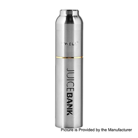 authentic uwell juice bank refilling dripping bottle for e juice liquid silver stainless steel quartz glass 15ml thumb - 【海外】 「Smoant CAMPBEL 80W Kit」「Vandy Vape Phobia V2 RDA」「X-Air Liquid」「Uwell Hypercar 80W TC VW Variable Wattage Box Mod + Whirl Sub Ohm Tank Kit」