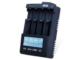 vapcell opus bt c3100 v2.2 4 slot smart charger 1 thumb 343x254 - 【海外】「OBS Cube 80W 3000mAh」「Asmodus Lustro 200Wタッチ液晶」「AFK STUDIO EASY ONE EDA RDA」「Geekvape Alphaサブオームクリアロ」