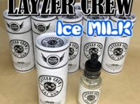 51FiO74p BL thumb 202x150 - 【レビュー】Layzer Crew Ice Milk（レイザークルー・アイスミルク）リキッドレビュー。ひんや～りと甘くて冷たい牛乳フレーバー。喫茶店のアイスミルクを再現！！