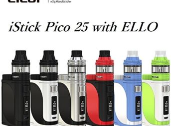 51se9Rpt7iL 343x254 - 【レビュー】Eleaf iStick Pico 25(イーリーフアイスティックピコ25) 入門からハイエンドまで楽しめる鉄板VAPEガジェット！IQOS3やPloomtechには負けないぞ！