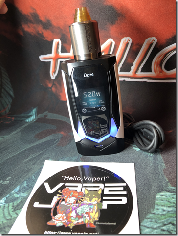 Photo 1 thumb 1 - 【レビュー】IJOY AVENGER 270（アイジョイ アヴェンジャー）レビュー～HEY SIRIさえも恥ずかしくて言えないのに、ハローアイジョイは言えないだろう(&Phi;д&Phi;)編