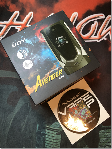 Photo 24 thumb - 【レビュー】IJOY AVENGER 270（アイジョイ アヴェンジャー）レビュー～HEY SIRIさえも恥ずかしくて言えないのに、ハローアイジョイは言えないだろう(&Phi;д&Phi;)編