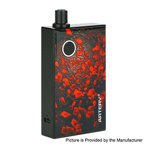 authentic artery pal 1200mah aio all in one starter kit black diamond aluminum 3ml 07 ohm 18 ohm thumb - 【海外】「Rincoe Manto Mini 90W VW APV Mod Kit」「Joyetech Riftcore Solo RTA」「Wotofo Faris RDTA」「Riscle Pirate King V2 BF RDA」