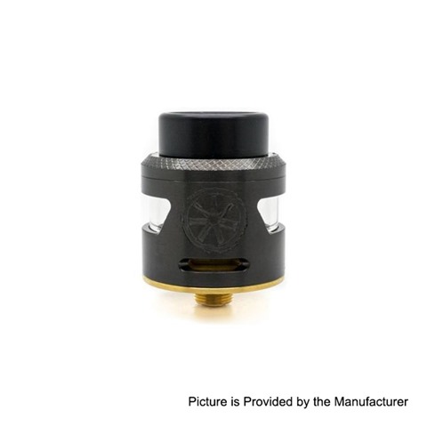 authentic asmodus bunker rda rebuildable dripping atomzier w bf pin black stainless steel 245mm diameter thumb - 【新製品】「Eleaf iJust ECM kit 3000mAh」「Golisi Needle 4 Smart USB Charger」「Ehpro True MTL RTA」「SBody ALOF 250mAh Pod System Starter Kit」