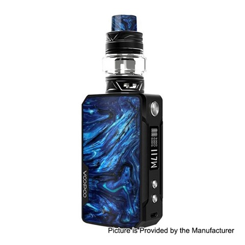 authentic voopoo drag mini 117w 4400mah tc vw mod uforce t2 tank kit b prussian blue zinc alloy resin 5117w 5ml 28mm thumb - 【海外】「Eleaf iStick Nowos 80W 4400mAh Box Mod + ELLO Duro Tank Kit」「iOOi I007 117W TC VW Variable Wattage Box Mod」「VapeCige VTBOX250C」