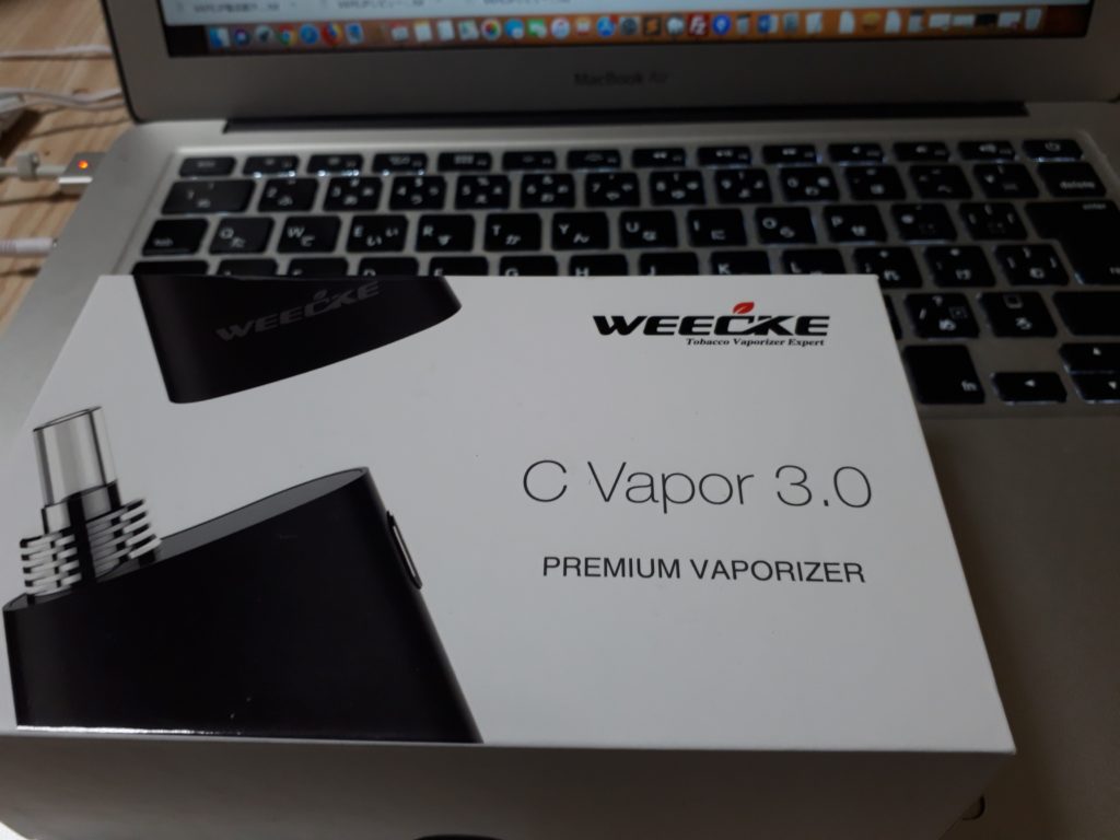 20181125 213917 resized 1024x768 - 【 レビュー】Weecke C Vapor3.0（ウィーキーシーベーパー3.0)を吸ってみた感想を超正直に初心者が語ろうと思う[初心者向け]