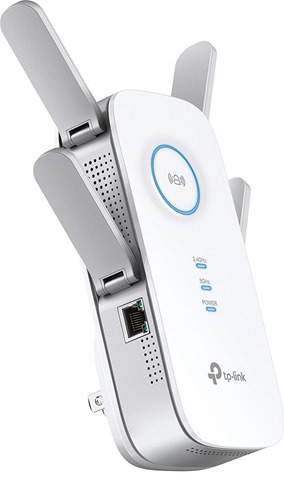 61KCvR9 eL. SL1500 thumb - 【レビュー】 TP-Link RE650 802.11 ac/n/a/g/b 1733+800Mbpsビームフォーミング/MU-MIMO対応無線LAN中継器レビュー。有線LANも延長できる最強クラスのワイヤレスエクステンダー！