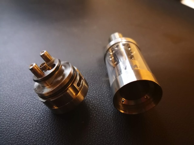 IMG 20181110 220032 thumb - 【レビュー】TITANIUM MODS ATAMAN IV RTA（チタニウムモッズ・アタマン4RTA)レビュー。チタン製最強軽量MTLアトマイザーの後継作はやっぱりシルキー最強アトマだった件【究極RTAの完成形その２】