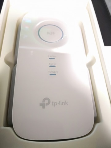 IMG 20181117 192341 thumb - 【レビュー】 TP-Link RE650 802.11 ac/n/a/g/b 1733+800Mbpsビームフォーミング/MU-MIMO対応無線LAN中継器レビュー。有線LANも延長できる最強クラスのワイヤレスエクステンダー！