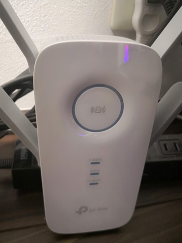 IMG 20181117 192810 thumb - 【レビュー】 TP-Link RE650 802.11 ac/n/a/g/b 1733+800Mbpsビームフォーミング/MU-MIMO対応無線LAN中継器レビュー。有線LANも延長できる最強クラスのワイヤレスエクステンダー！