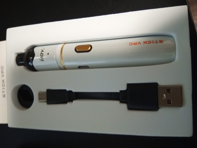 IMG 20181121 195437 thumb - 【レビュー】IJOY STICK VPC 1100mAhスターターキットレビュー。小型なAIOでおしゃれでおでかけにも。VAPE初心者に最適！ワンタッチで取り外し可能なPOD搭載機