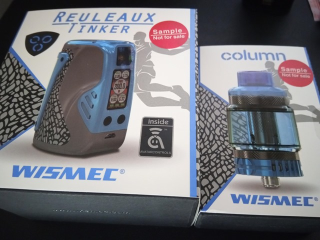 IMG 20181122 110006 thumb - 【レビュー】Wismec Reuleaux Tinker with COLUMNスターターキットレビュー。カラフルなデザイン＆300W出力のパワフルなMODとタンク。