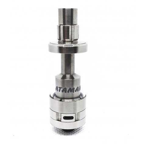 ataman3 full titanium thumb - 【レビュー】TITANIUM MODS ATAMAN IV RTA（チタニウムモッズ・アタマン4RTA)レビュー。チタン製最強軽量MTLアトマイザーの後継作はやっぱりシルキー最強アトマだった件【究極RTAの完成形その２】