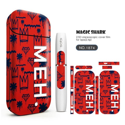 authentic vapethink magic shark 3m wrapper skin sticker for iqos no1874 thumb - 【海外】「Wismec Reuleaux Tinker 300W TC VW APV Box Mod Kit」「Asmodus Amighty 100W」「Augvape AIO 1500mAh All in One Starter Kit」「Uwell Crown 4 IV 200W TC VW Variable Wattage Box Mod + Crown 4 IV Tank Kit」