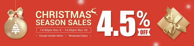 xmas banner thumb - 【セール】2018年VAPE/ガジェットXMAS(クリスマス)セール情報まとめ！！年末の大型割引セールをまとめてみたよ。